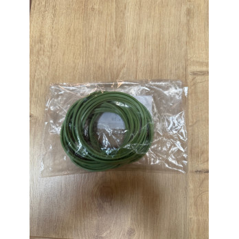 Těsnění silikonové pro peletové kouřovody - průměr 80 mm- zelené - 250°C - balení 10 ks