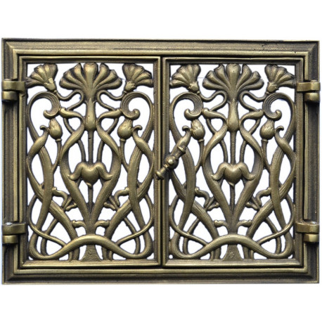 Dvířka ventilační  - 3553- mosaz