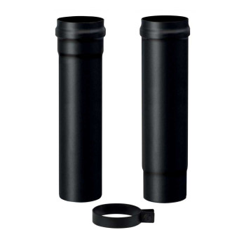 Trubka kouřovodu peletová kamna pr. 100 teleskopická 508-940 mm