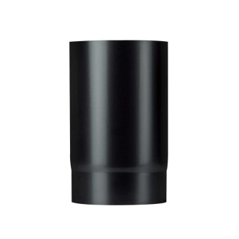Roura 120mm/25cm/1,2mm smaltovaná černá