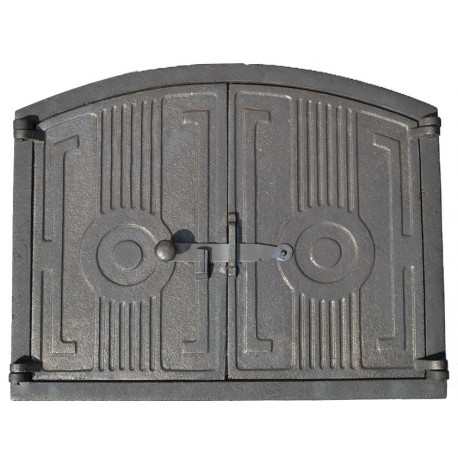 Dvířka chlebová,pecová -  OBLOUK - dvoukřídlá