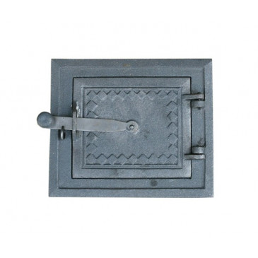 Litinová dvířka kuchyňská dělená - VZOR- VELKÁ