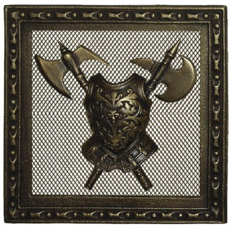 Mřížka  ventilační  - síto-KO-2 - P-- mosaz