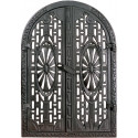 Litinová dvířka krbová  - nr.1-černá -  360 x 550