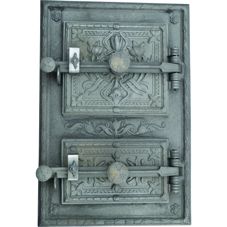 Litinový kamnový štít  -  IRIS