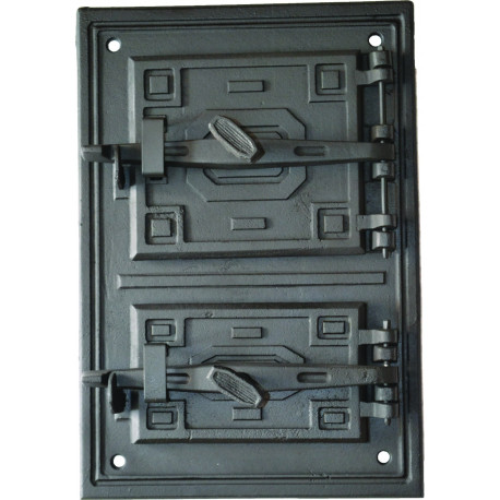 Litinový kamnový štít - HARD-černý