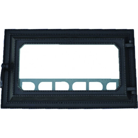 Litinová kamnová dvířka  HARRY - černá