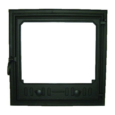 Litinová kamnová dvířka MAKAR - černá