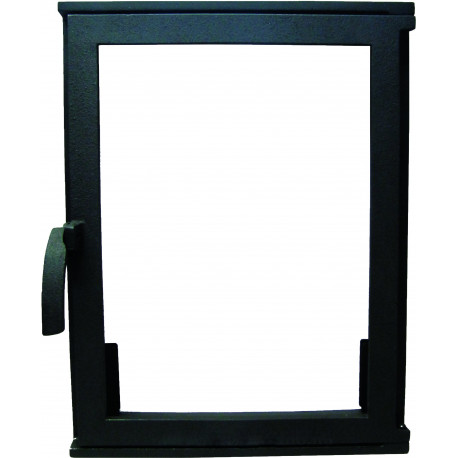 Litinová dvířka hermetická MILENA - černá