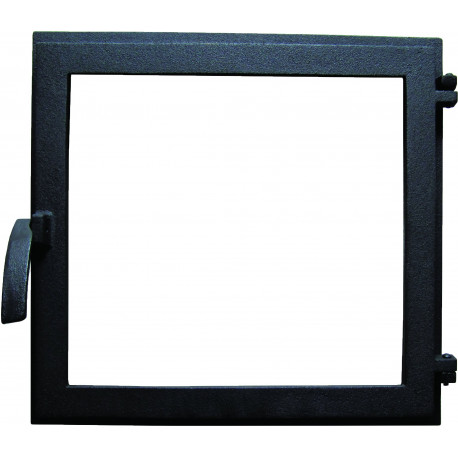 Litinová dvířka hermetická MYRON - černá