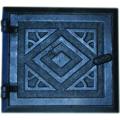 Litinová dvířka - KOSO-černá