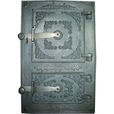 Litinová dvířka kuchyňská  - OZDOBNÁ