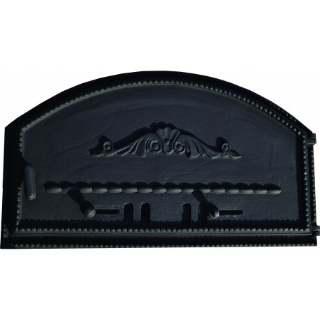 Pizza dvířka - ROMA - velká - PRAVÁ - plná - černá