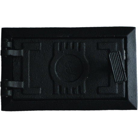 Dvířka popelníková,revizní - 6x3 - MALÁ-černá