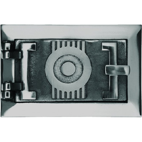 Dvířka popelníková malé - 6x3 - nikl