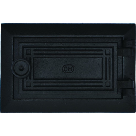 Dvířka popelníková - KO - 6x3 -malá - -černá