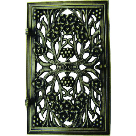 Dvířka  ventilační  - 3550-mosaz