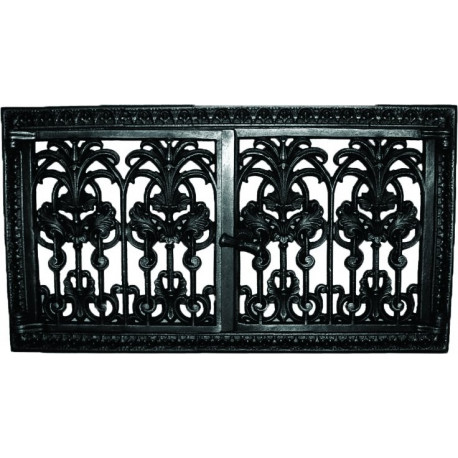 Dvířka ventilační  - 3557- černá