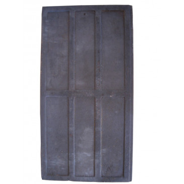 Litinová plotna 650x360 kamnová plná široká