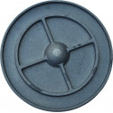 Litinový kuchyňské plátek kulatý  KVS - 220mm