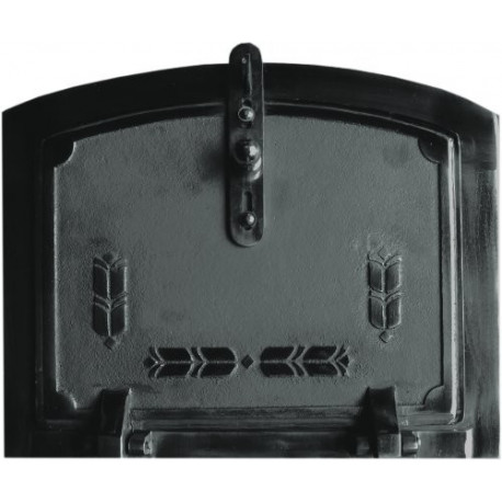 Pecová dvířka trouby - LT -černý