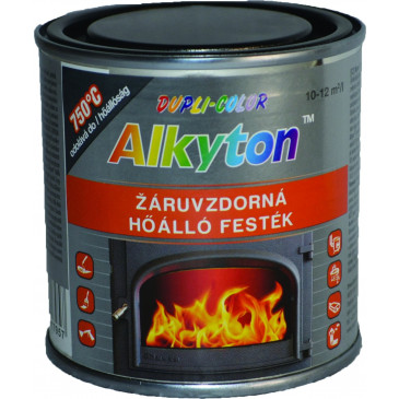 Vypalovací silikonová barva SPRAY - ČERNÁ 400 ml