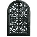 Litinová dvířka krbová  - nr.22 -černá -  360 x 550