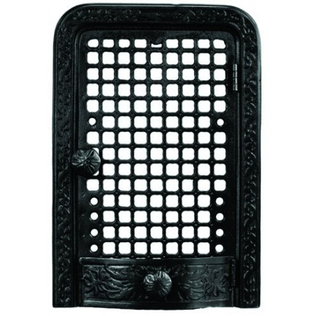 Litinová dvířka krbová  - nr.23 -černá -  360 x 550