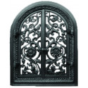 Litinová dvířka krbová  - nr.37 -černá -  340 x 440
