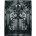 Litinová dvířka krbová  - nr.44 -černá -  460 X 600 