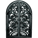 Litinová dvířka krbová  - nr.49 -černá -  360 x 550