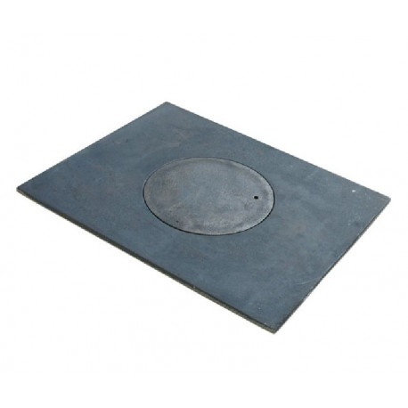 Litinová plotna Eva 460x360 - otvor 160 mm