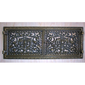 Dvířka ventilační - 3562 - mosaz