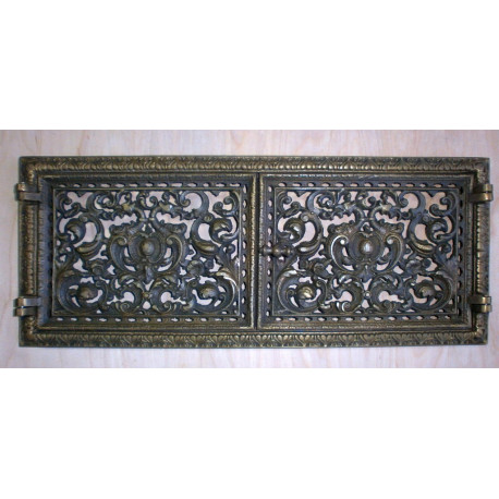 Dvířka ventilační - 3562 - mosaz