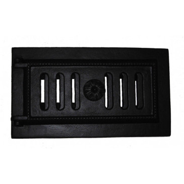 Popelníková dvířka  BAROK - černá