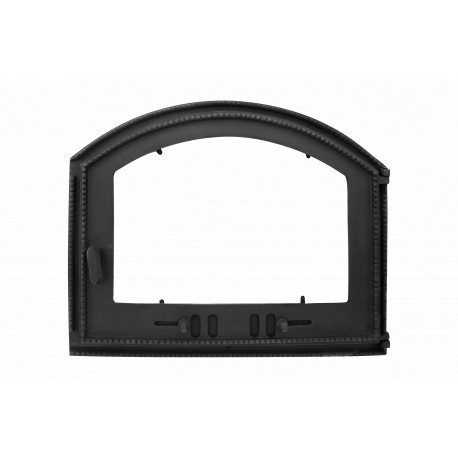 Litinová dvířka PAMELA - PRAVÁ - ČERNÁ