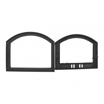 Litinová dvířka PAMELA - PRAVÁ - ČERNÁ