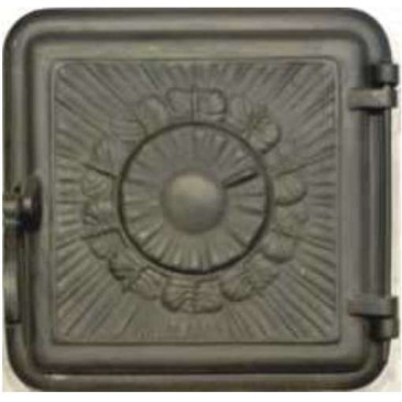 Litinová dvířka  EMILIÁN - černá