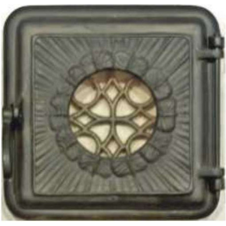 Litinová dvířka  ELENA- černá