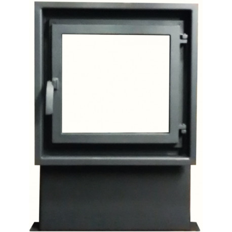 Litinová dvířka JORGA s jednosklem 400*385mm