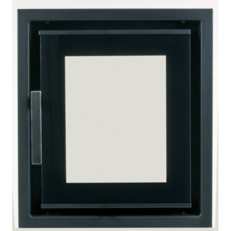 Litinová dvířka GAJA  s dvojsklem 305*360mm