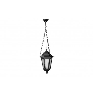 Lampa na strop s řetězem - I 01 - 0,7m - hliníková lucerna