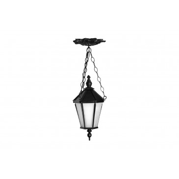 Lampa na strop s řetězem - I 04 - 0,7m -litinová lucerna