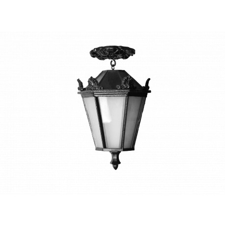 Lampa na strop na háček J 03 - litinová lucerna