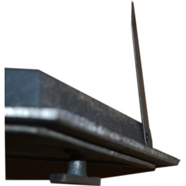 Litinová dvířka kuchyňská dělená  - HLADKÁ - ŽA - malá