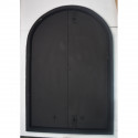 Dvířka udírenská,pecová -  ROCKY  s regulací - 780*1150 mm - černá