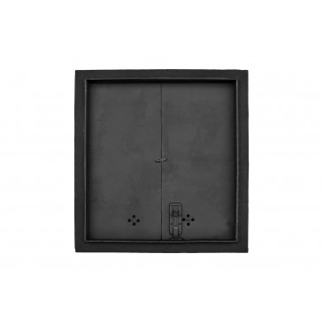 Dvířka udírenská,pecová,chlebová - RUDY - s regulací - 645*700 mm - černá