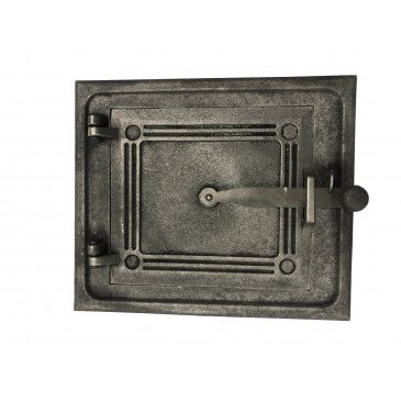 Litinová dvířka kuchyňská dělená  - HLADKÁ - ŽA - VELKÁ