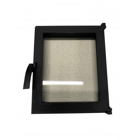 Litinová kamnová dvířka MARTELL  -ČERNÁ