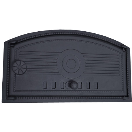 Pizza dvířka - TERST -pravá,plná - černá